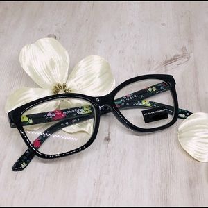 Marilyn Monroe reading glasses Black Floral 2.50